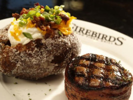 Firebirds Wood Fired Grill food