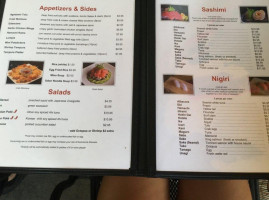 Sushi Cafe menu