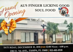 Big Al's Finger Licking Good Soul Food food