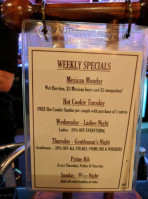 221 Main Cocktail House menu