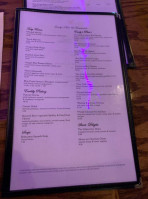 Emily's Bar Restaurant menu