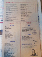 3rd Street Tavern menu