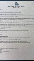 Johnston's Salt Box menu