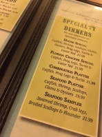 The Catfish Place menu