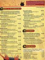 Ponchatoulas menu