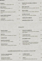 La Toscana menu