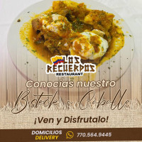 Los Recuerdos Colombian food