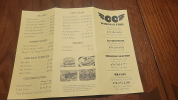 Wr Cafe menu