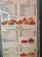 Kajun King menu