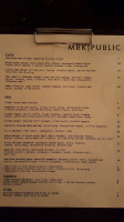 Mrk Public menu