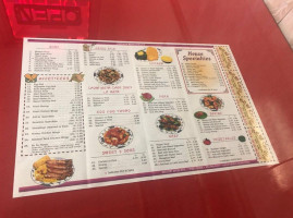 New China menu