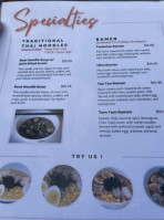 The Pepper Thai Kitchen menu