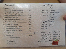 Villa's Mexican Food menu