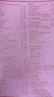 Familia Juarez's menu