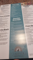 La Casita Waite Park menu