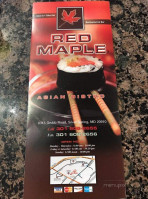 Red Maple Asian Bistro food