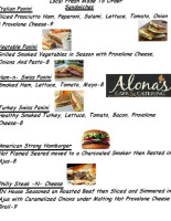 Alona's Cafe Catering food