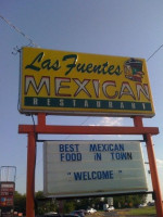 Las Fuentes Mexican Restaurant outside