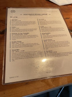Right Proper Brewing Co. Brookland Production House Tasting Room menu