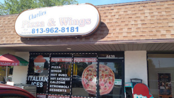 Charlies Pizza And Wings outside
