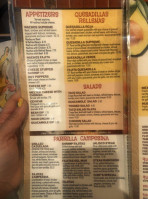 El Campesino menu