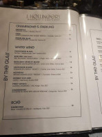 J Hollingers Watermans Chophouse menu