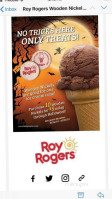 Roy Rogers menu