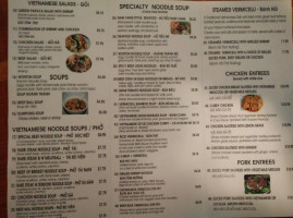 Alo Saigon menu