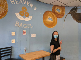 Heaven's Hot Bagel food