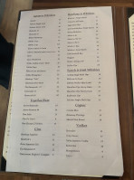 MF Sushi menu