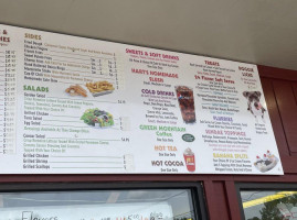 Shibley's Drive In menu