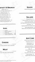 Pennyroyal Cafe Provisions menu