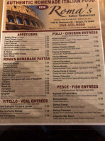 Roma's Italian food