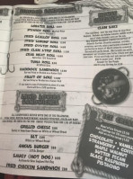 The Clam Shack menu