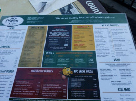 My Place Co. Schodack menu