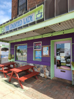 The Painted Lady Cafe outside
