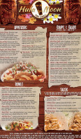 Hula Moon Tiki Grill menu