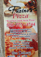 Puzino's Pizza food