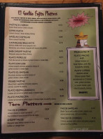 El Gavilan menu