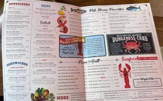 King's Fish House menu