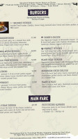 Bull Moose Grille menu