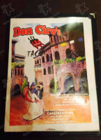 Don Ciros Mexican menu