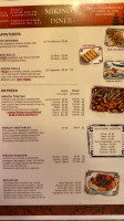 Mikino's Diner menu