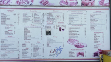 La Coney Island menu