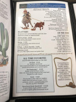 Pure Country menu