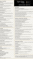 Caffe Gelato menu