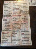 Uncle T's Oyster menu
