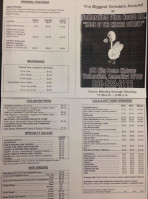 Wethersfield Pizza House menu