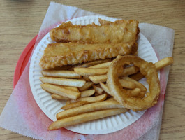 Union Jack Fish Chips inside