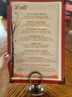 The 202 Tavern menu